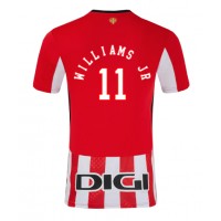 Camisa de Futebol Athletic Bilbao Nico Williams #11 Equipamento Principal 2024-25 Manga Curta